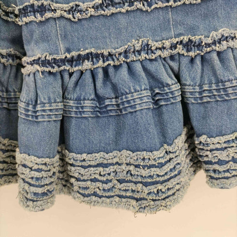 HELPHELP Angel Lace Loose Jeans レディース JPN:S