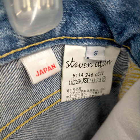 スティーブンアラン Steven Alan 13.5oz DENIM 5P BAGGY TAPERED PANTS メンズ JPN:S