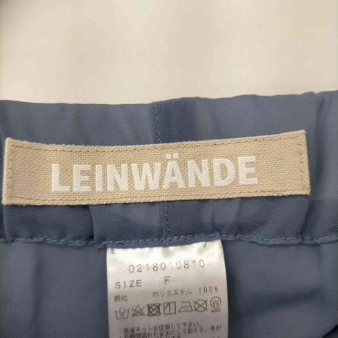 ラインヴァンド LEINWANDE シアー イージーパンツ レディース FREE