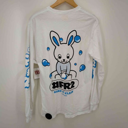 エフアールツー FR2 KEEP IT CLEAN プリント長袖Tシャツ メンズ M