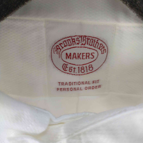 ブルックスブラザーズ BROOKS BROTHERS MAKERS ボタンダウン半袖シャツ メンズ