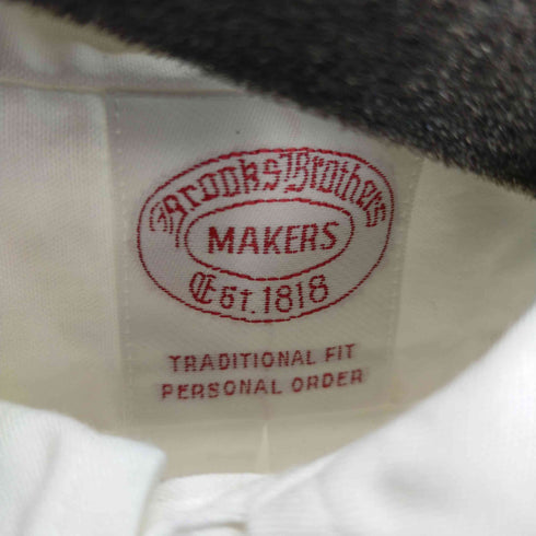 ブルックスブラザーズ BROOKS BROTHERS MAKERS ボタンダウン半袖シャツ メンズ