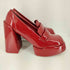 チャールズキース CHARLES & KEITH Lula ルラ パテントプラットフォームローファー レディース JPN:23.5