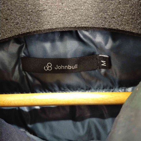 ジョンブル Johnbull グリーンチェックダウンベスト メンズ import:M