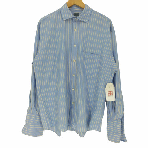 ケンゾー KENZO ストライプ レギュラーカラー L/S シャツ メンズ 3