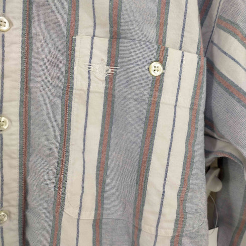 ドッカーズ DOCKERS ストライプ BDシャツ メンズ import:L