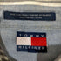トミーヒルフィガー TOMMY HILFIGER エンブレム刺繍 ストライプ BDシャツ メンズ import:L