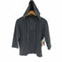 エディーバウアー Eddie Bauer 00S 製品染 ハーフジップ プルオーバー パーカー レディース import:M