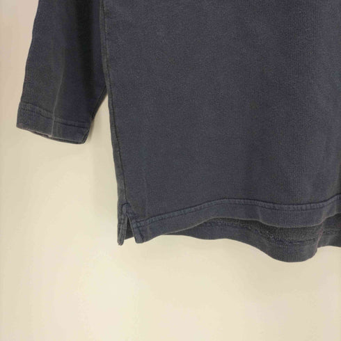 エディーバウアー Eddie Bauer 00S 製品染 ハーフジップ プルオーバー パーカー レディース import:M