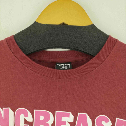 ステューシー Stussy フロントラバープリントTシャツ INCREASE THE PEACE メンズ JPN:L