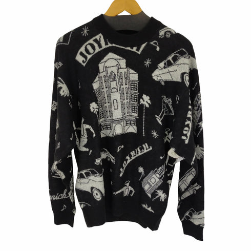 ジョイリッチ JOYRICH 総柄デザインニット メンズ import:M