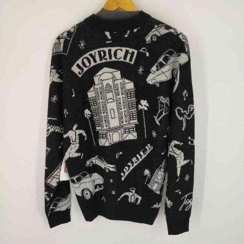 ジョイリッチ JOYRICH 総柄デザインニット メンズ import:M