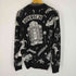 ジョイリッチ JOYRICH 総柄デザインニット メンズ import:M