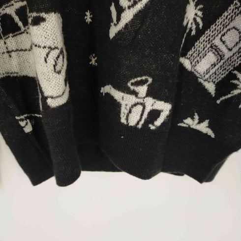 ジョイリッチ JOYRICH 総柄デザインニット メンズ import:M