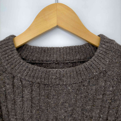 エムエイチエル MHL. 16AW ミックス ウール リブ ニット レディース JPN:M