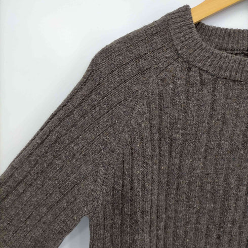 エムエイチエル MHL. 16AW ミックス ウール リブ ニット レディース JPN:M