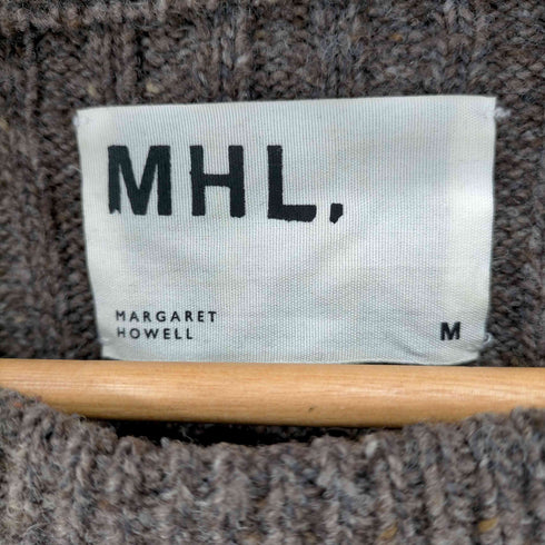 エムエイチエル MHL. 16AW ミックス ウール リブ ニット レディース JPN:M