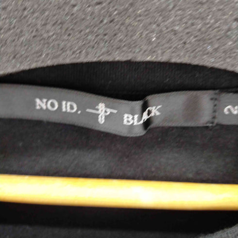 ノーアイディー ブラック NO ID.BLACK C天竺スタッズプリントラウンドルーズC/N-T メンズ 2