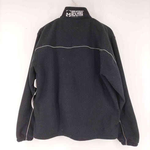 フメイ BESCHWA 90-00s 裏地メッシュ フロントロゴ ハイネックジップアップフリースジャケット メンズ import:L