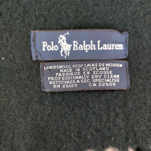 ポロラルフローレン POLO RALPH LAUREN ウールマフラー メンズ