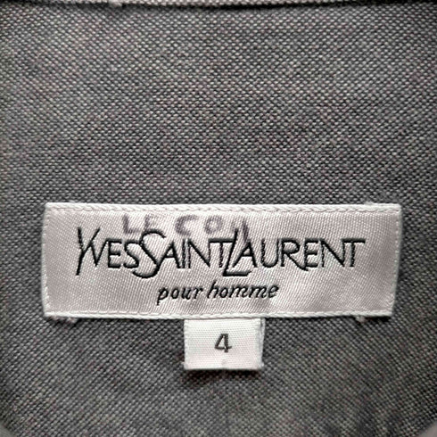 イブサンローランプールオム Yves Saint Laurent Pour Homme L/S シャツ メンズ JPN:4