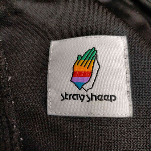 STRAY SHEEP ロゴ刺繍 トラックパンツ メンズ JPN:M
