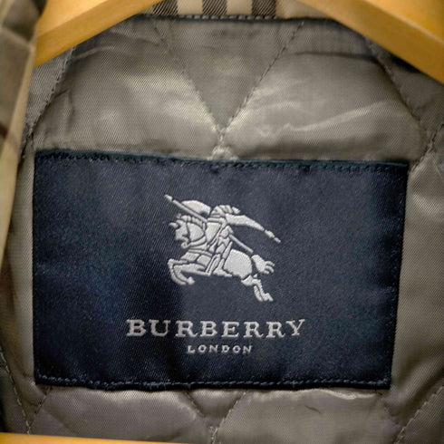 バーバリーロンドン BURBERRY LONDON 裏地ノバチェックジップベスト メンズ JPN:M