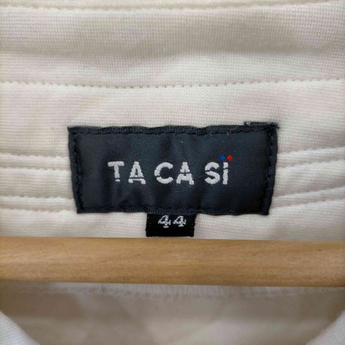 タキャシ TACASI Vネックラインデザインスウェット メンズ JPN:44