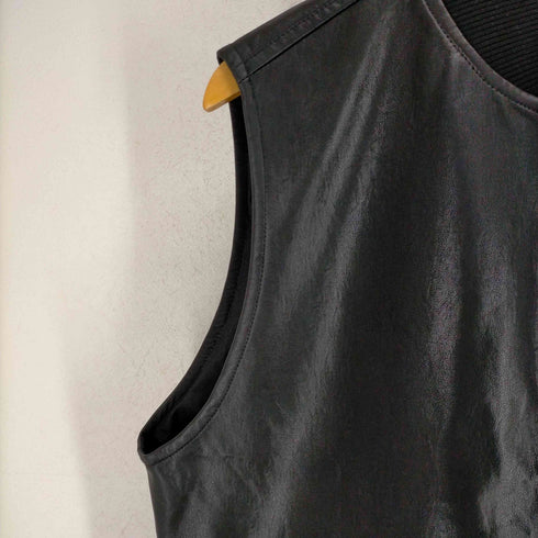 エックスガール X-girl FAUX LEATHER VEST レディース JPN:M