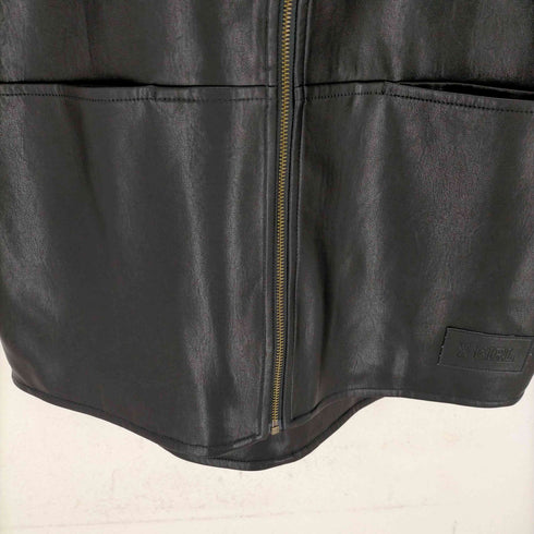 エックスガール X-girl FAUX LEATHER VEST レディース JPN:M