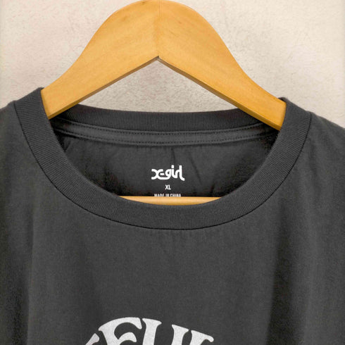 エックスガール X-girl SKULL S/S TEE レディース JPN:XL