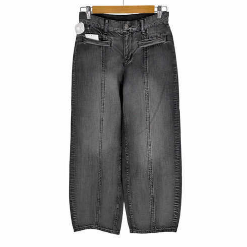 エックスガール X-girl 23AW CENTER SEAM WIDE LEG DENIM PANTS レディース JPN:M