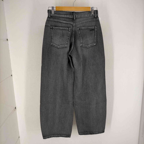 エックスガール X-girl 23AW CENTER SEAM WIDE LEG DENIM PANTS レディース JPN:M