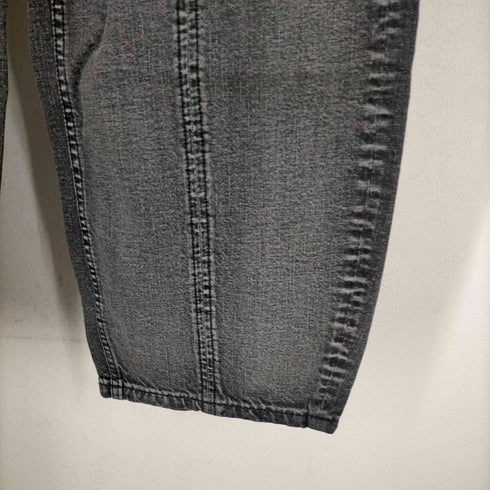 エックスガール X-girl 23AW CENTER SEAM WIDE LEG DENIM PANTS レディース JPN:M