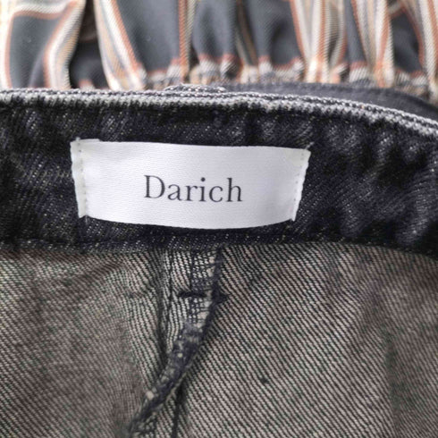 ダーリッチ Darich デニムドッキングチェックミニスカート レディース JPN:S