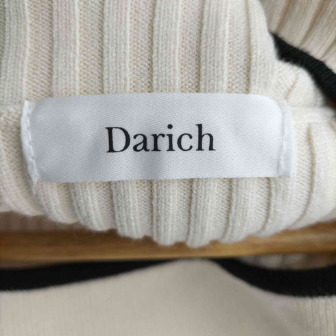 ダーリッチ Darich パイピングボタンニットロングワンピース レディース JPN:S