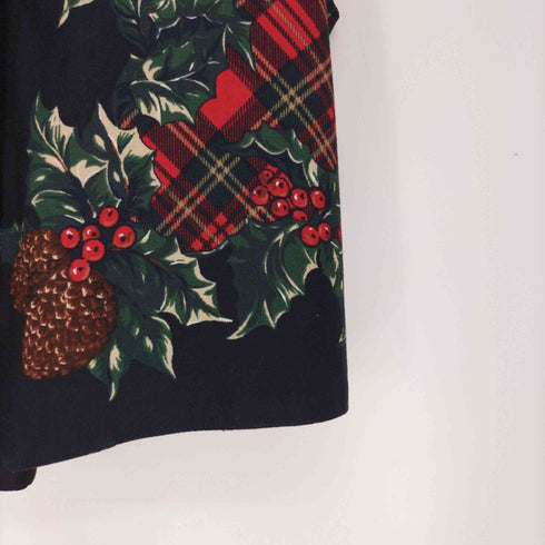タルボット TALBOTS チェリー チェック プリント ジレ ベスト レディース import:M