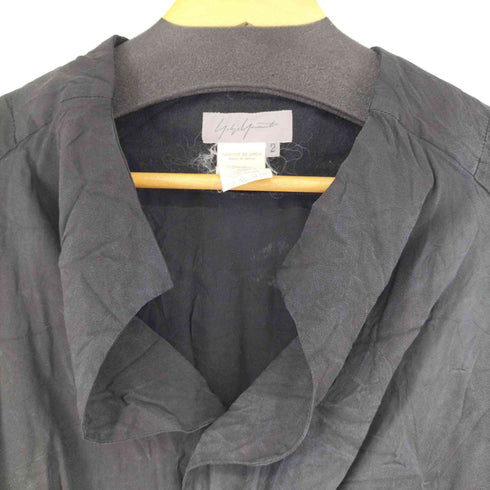 ヨウジヤマモト Yohji Yamamoto シルクデザインカーディガン レディース JPN:2