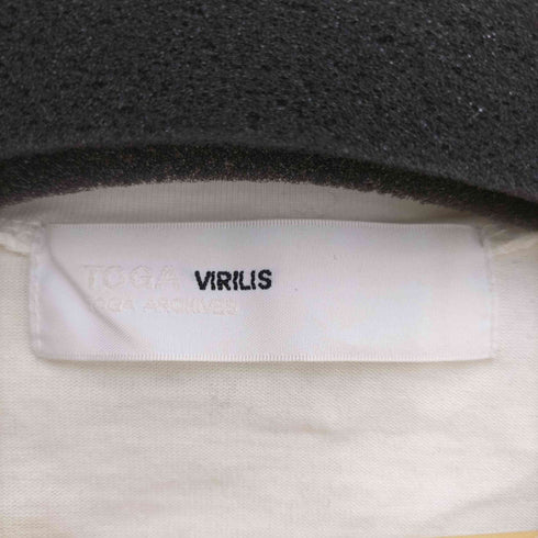 トーガビリリース TOGA VIRILIS 異素材切替デザイン L/S Tシャツ メンズ JPN:46