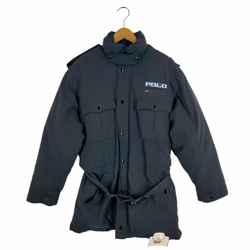 ポロバイラルフローレン Polo by RALPH LAUREN 90S RL 1992 Down Jacket エポレット チンストラップ付 ダウンジャケット メンズ JPN:M