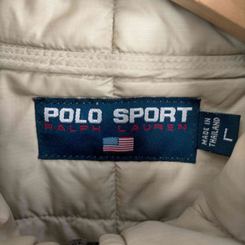 ポロスポーツラルフローレン POLO SPORT RALPH LAUREN 90S キルティングジップアップブルゾン メンズ JPN:L