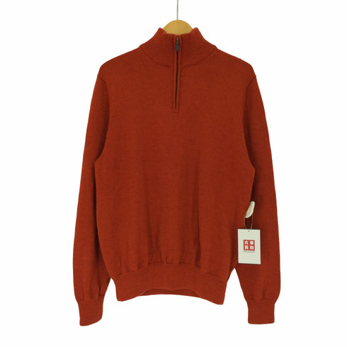 ブルックスブラザーズ BROOKS BROTHERS MERINO WOOL ハーフジップ ウール ニット メンズ import:M