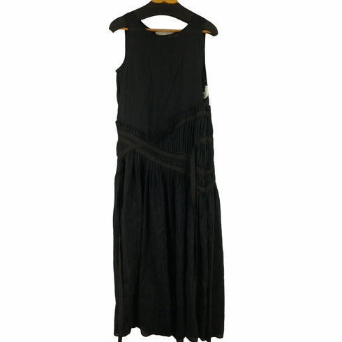 DIDDI STUDIO シースルーギャザーデザインノースリーブワンピース レディース import:M