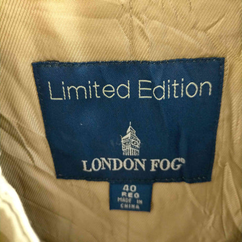 ロンドンフォグ LONDON FOG LIMITED EDITION ライナー付き 比翼 ステンカラーコート メンズ 40