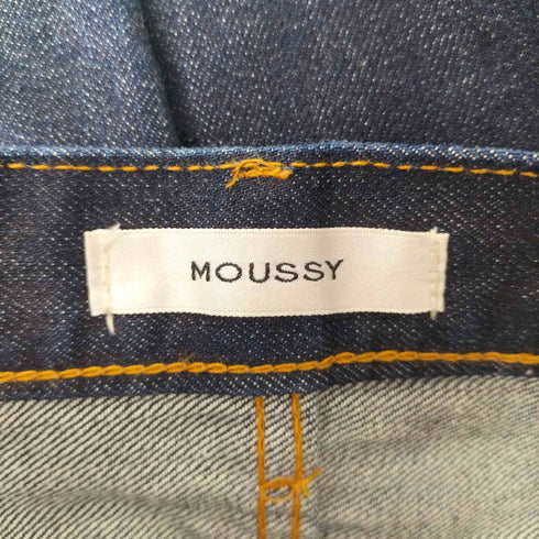マウジー moussy JWOWテーパード ワンウォッシュ デニムパンツ レディース US:24