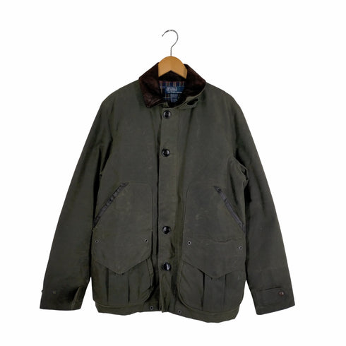 ポロバイラルフローレン Polo by RALPH LAUREN 90S 裏地チェック オイルドジャケット メンズ JPN:S