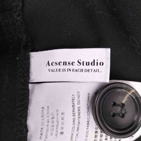 ACSENSE STUDIO スリットデザインスラックス レディース JPN:S