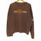 ズーヨーク ZOO YORK ロゴ プリント 前V クルーネック スウェット メンズ import:L