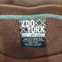 ズーヨーク ZOO YORK ロゴ プリント 前V クルーネック スウェット メンズ import:L