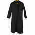シンプルブラック SIMPLE BLACK カットオフデザイントレンチコート レディース import:S